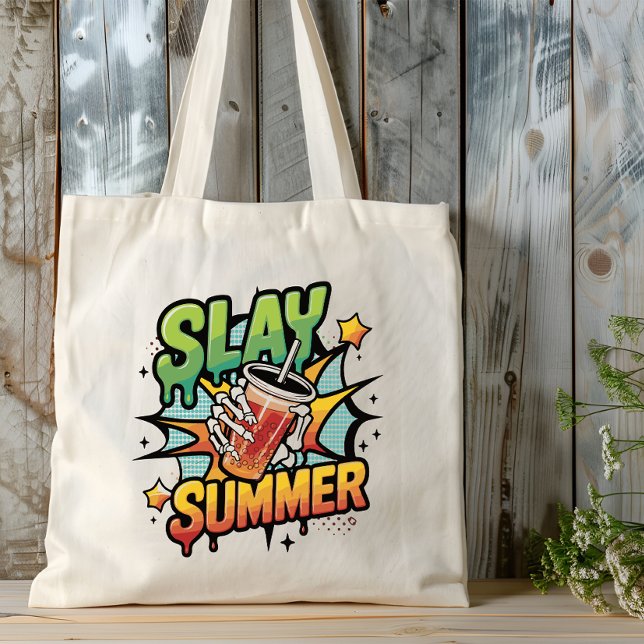 Slay Summer’ Bubble Tea Tygkasse (Skapare uppladdad)