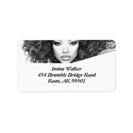 Slay the Day: Diva-ish Delight Label Adressetikett