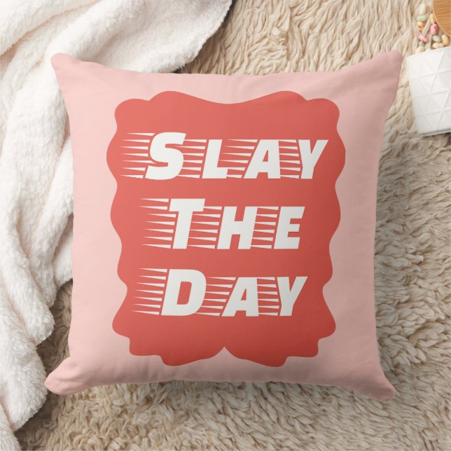 Slay The Day Kudde (Filt)