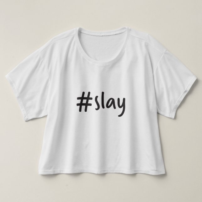 #slay utslagsplats tröja (Design framsida)