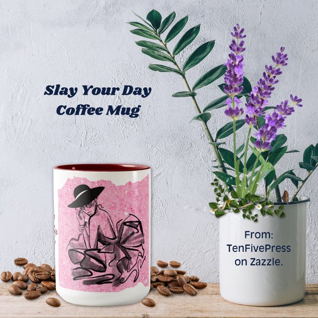 Slay Your Day Coffee Mugg (Skapare uppladdad)