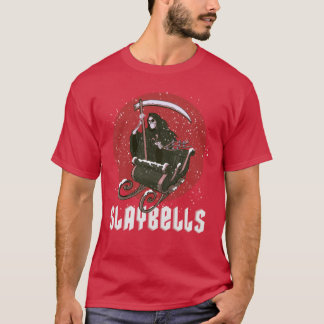 Slaybells Grim Reaper Christmas Holiday Graphic T Shirt