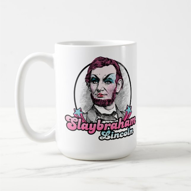Slaybraham Lincoln Kaffemugg (Vänster)