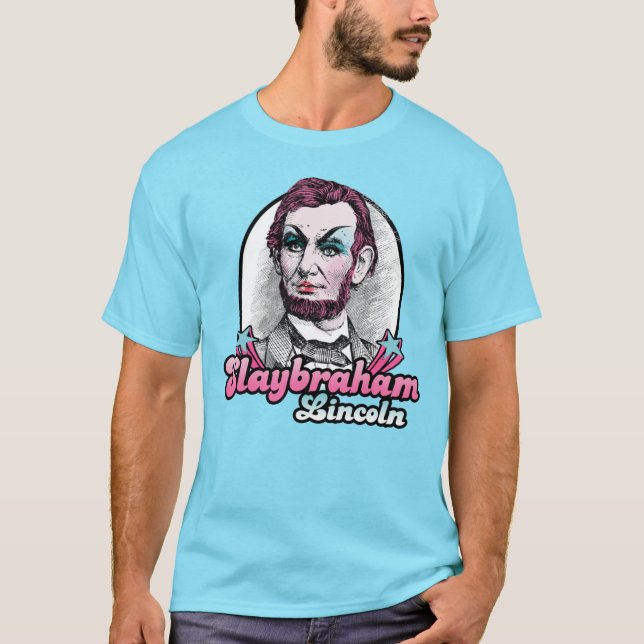 Slaybraham Lincoln T Shirt (Framsida)