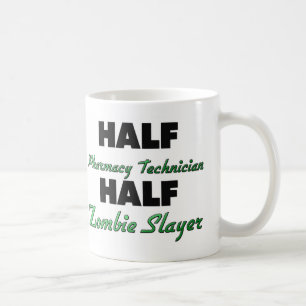 Slayer för Zombie för halv apotektekniker halv Kaffemugg