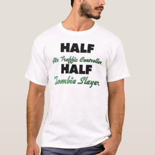 Slayer för Zombie för halv flygtrafikkontrollant Tee