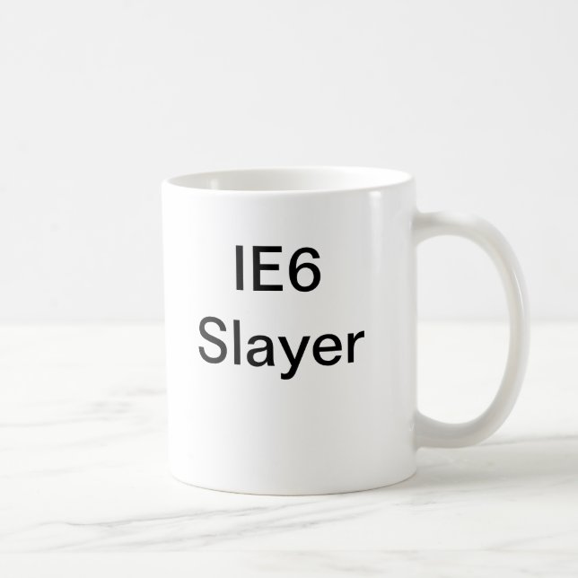Slayer IE6 Kaffemugg (Höger)