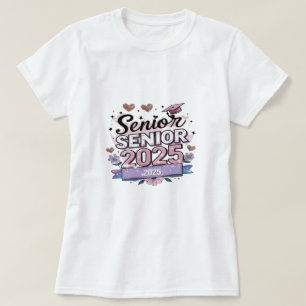 Slayin' Senior 2025 - Cute Studenten Shirt T