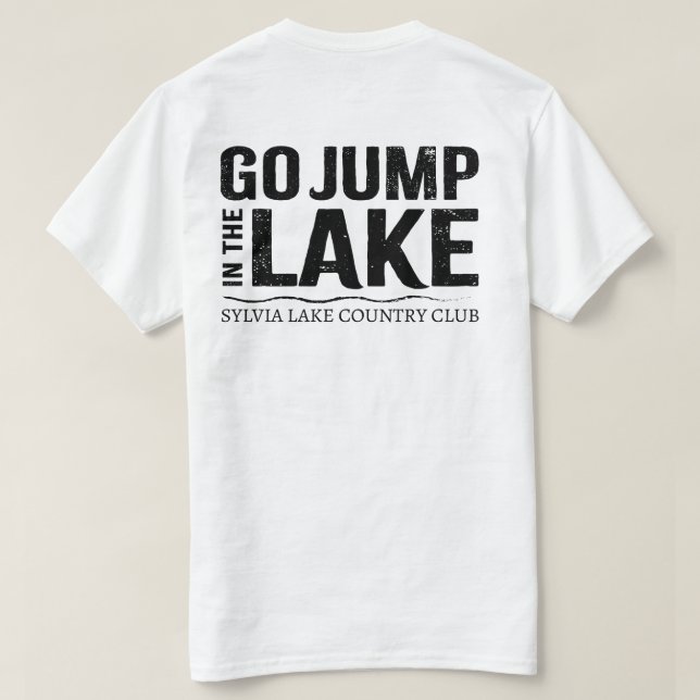 SLCC Gå JUMP In Basic Unisex T-shirt (Design baksida)