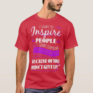 SLE Awareness Lupus Butterfly Rash Cure Lila Rib T Shirt