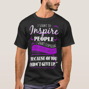 SLE Awareness Lupus Butterfly Rash Cure Lila Rib T Shirt