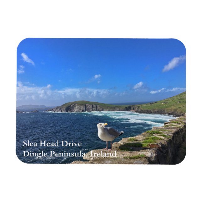 Slea Head Drive Dingle Peninsula, Ireland Magnet (Horisontell)