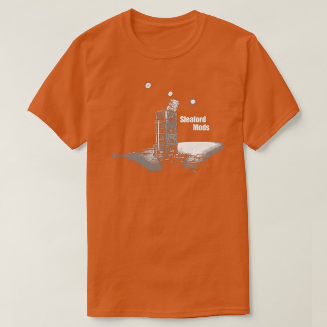 SLEAFORD MOD STAGE  T SHIRT (Design framsida)