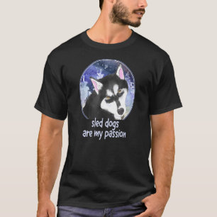 Sled Hund Siberian husky Hund Sledding Urban Mushi T Shirt