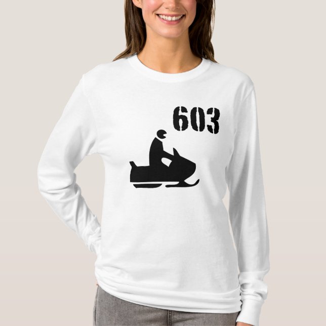 Sled NH Tee Shirt (Framsida)
