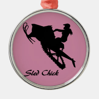 Sledchick Julgransprydnad Metall