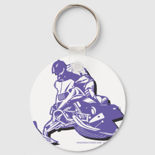 SLEDDER-Purp Nyckelring