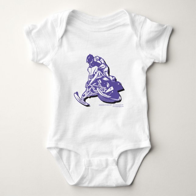 SLEDDER-Purp Tee Shirt (Framsida)
