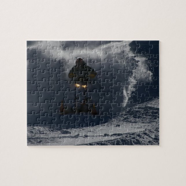 Sledlandningpussel Pussel (Horisontell)