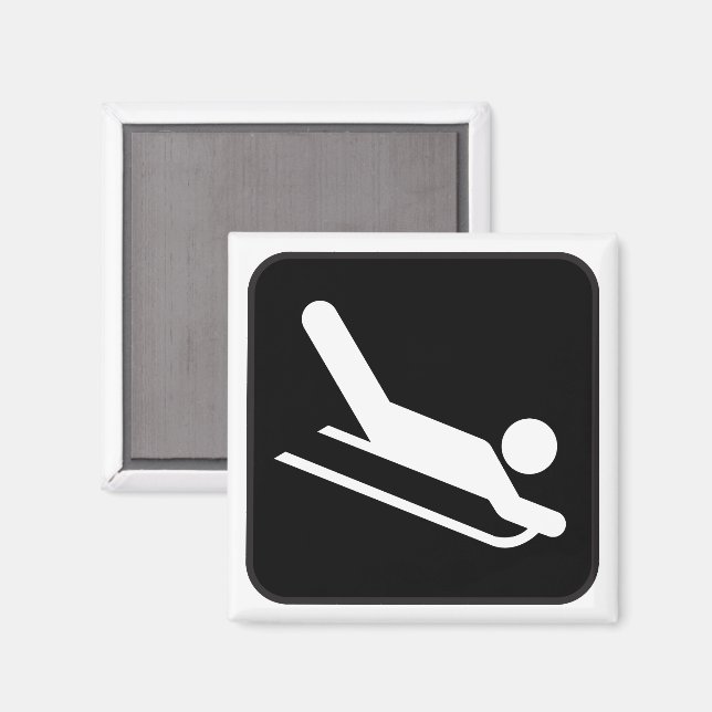 Sledsymbolmagnet Magnet (Front/Back)