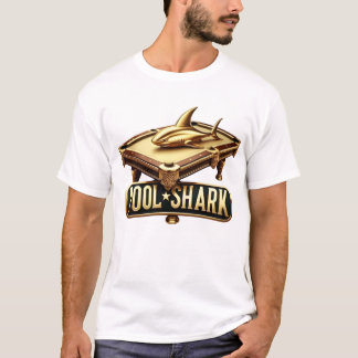 Sleek Bassäng Shark: A Masterst Play T Shirt