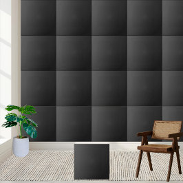 Sleek Black Ceramic Tile | Startsida för Anpassnin Kakelplatta