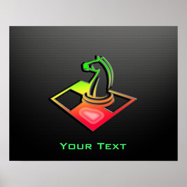 Sleek Chess Poster (Framsidan)