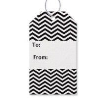 Sleek Chevron Gift Märkres