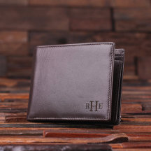 Sleek Classic Monogram Manar Leather Wallet
