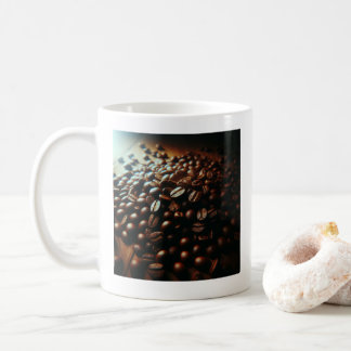 "Sleek Coffee Beans Mugg - Perfekt Gift for Coffee