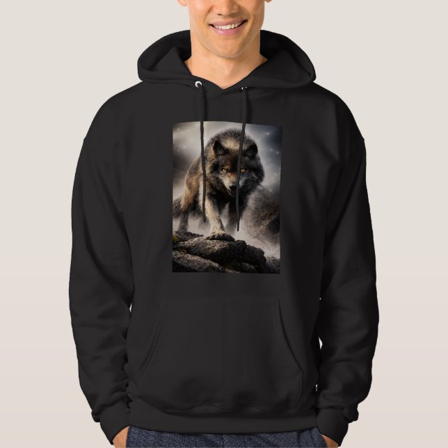 “Sleek, djärv, obeveklig Hoodie (Framsida)