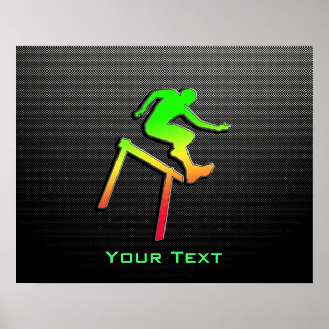 Sleek Hurdler Poster (Framsidan)