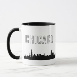 Sleek Iconic Chicago Skyline Mugg