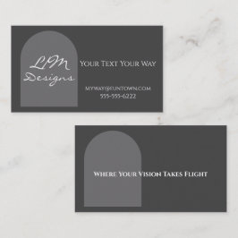 Sleek Minimalist Visitkort