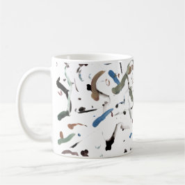 Sleek Modern Abstrakt Coffee Mugg