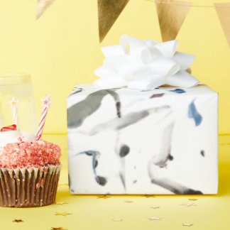 Sleek Modern Abstrakt Giftwrap Presentpapper