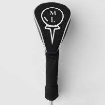 Sleek Personlig Monogram Golf Head Cover