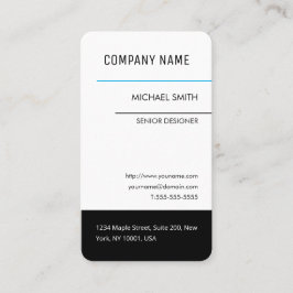 Sleek Professional Business Card Visitkort