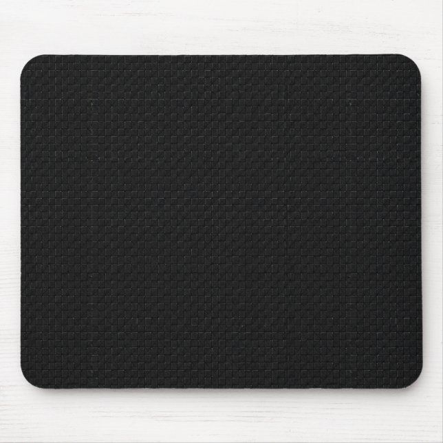 Sleek Stealth Svart Kol Mikro Tech-struktur Musmatta (Framsidan)