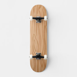 Sleek Trästruktur Skateboard för gaturestyle