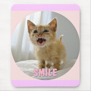 Sleende kitten musmatta