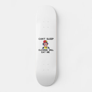 SLEEP CLOWNS EAT MINI SKATEBOARD BRÄDA 18,5 CM