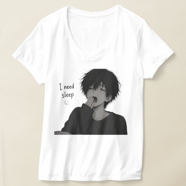 Sleep.exe Har Slutat Fungera T-Shirt (Laydown)