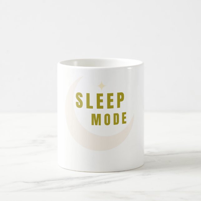 Sleep Mode Funny Coffee Mug Kaffemugg (Center)