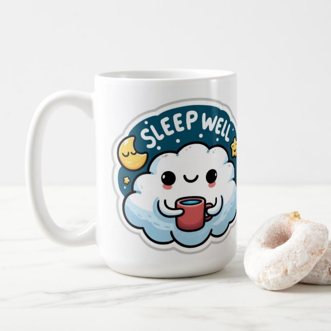 Sleep well   Collection  Design Kaffemugg (Med munk)