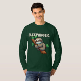Sleepahok - Sömn Älskare - Sömnnande Sloth T Shirt