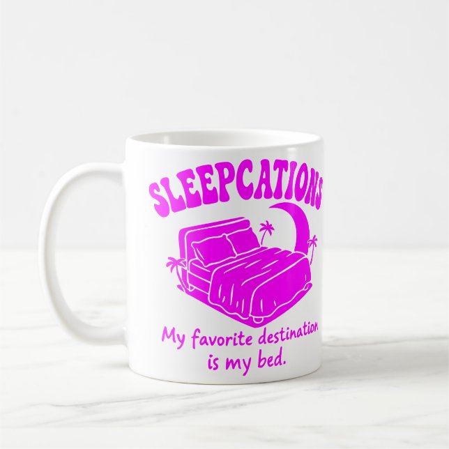 Sleepcations Kaffemugg (Vänster)