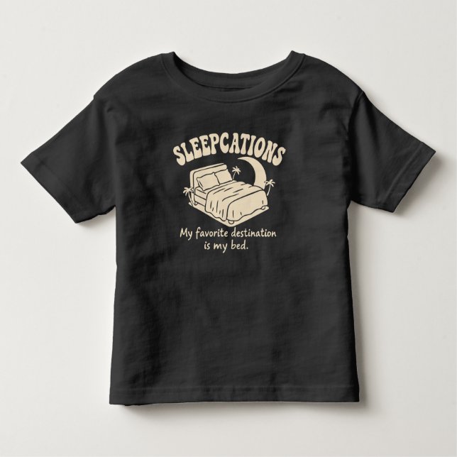 Sleepcations T Shirt (Framsida)