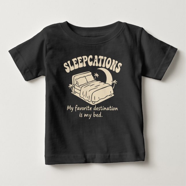 Sleepcations T Shirt (Framsida)