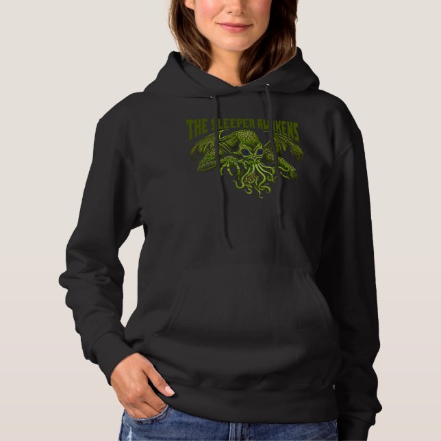 Sleeper Awakens Dam Hoodie T Shirt (Framsida)